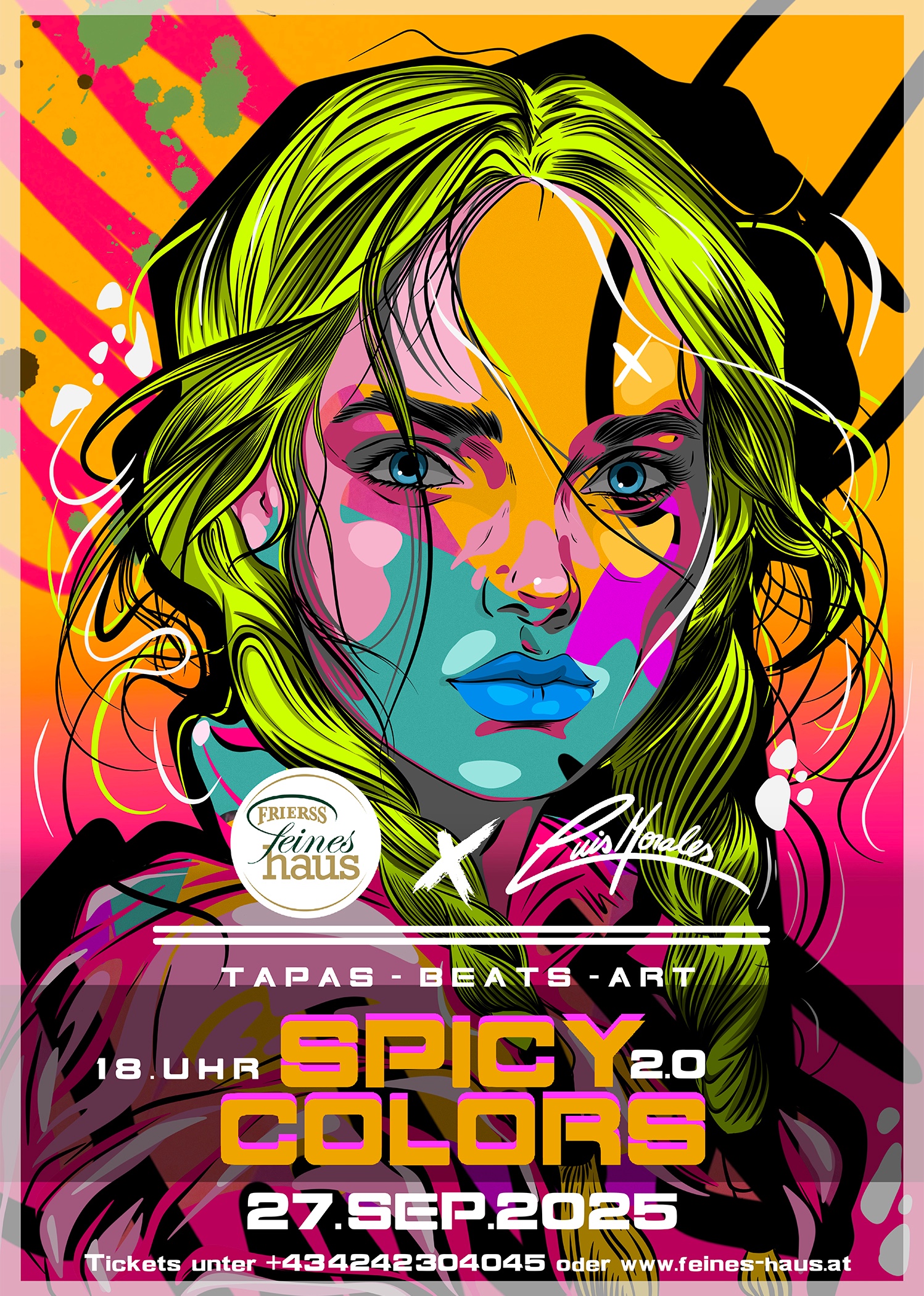 Flyer zu Spicy Colors 2.0